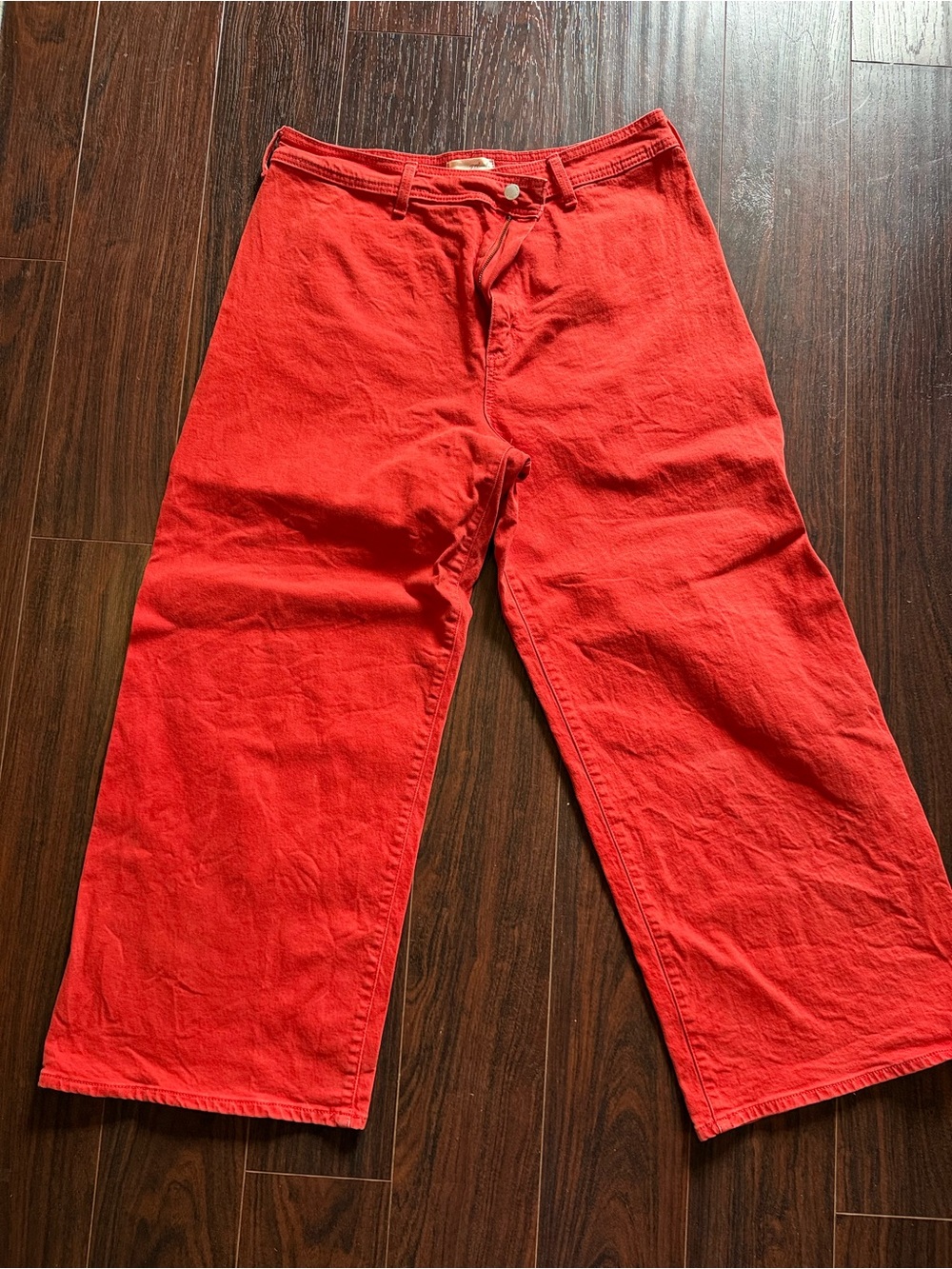 Universal Thread Red Sailor Wide-Leg Pants